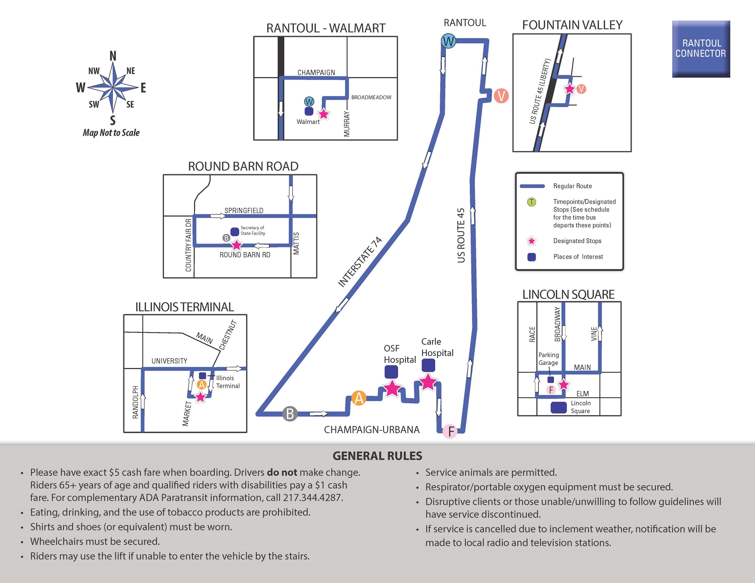 CCARTS Rantoul Connector Schedule Map Handout (11-19-18 Update)_Page_1