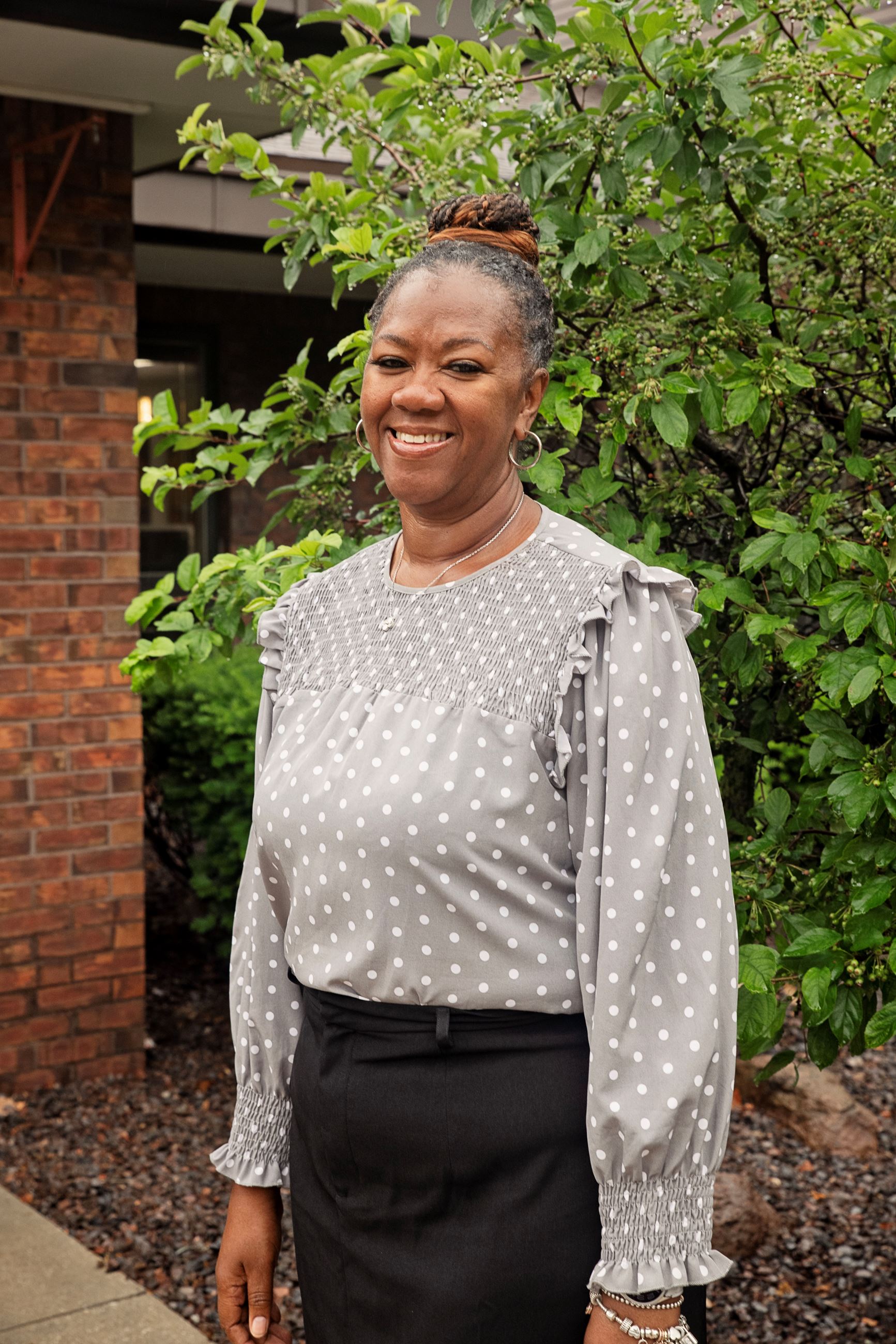 Village Trustee Regina Crider